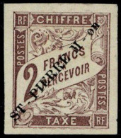 Neuf Sans Charnière N° 9, 2F Marron, TB - Sonstige & Ohne Zuordnung