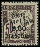 Neuf Sans Charnière N° 20a, Erreur 2.50 Au Lieu 3P S/50c, TB - Signé - Sonstige & Ohne Zuordnung