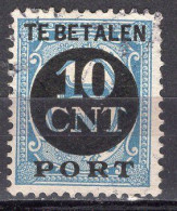 R0101 - NEDERLAND PAYS BAS Taxe Yv N°75 - Portomarken