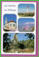 CPM LES MATHES 17 - LA PALMYRE Phare De La Coubre Eglise Plage De La Cote Sauvage Rocher Du Zoo Flamant Rose - Les Mathes