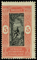 Neuf Sans Charnière N° 104a, 5c Rouge Et Noir, Sans Surcharge, T.B.  Maury - Sonstige & Ohne Zuordnung