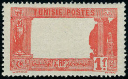 Neuf Avec Charnière N° 39A, 1f Rouge Et Brun Centre Omis T.B. Rare, Signé - Andere & Zonder Classificatie