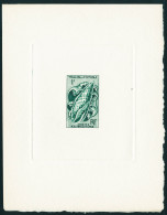 N° 163, 1f Coquillage, épreuve D'artiste En Vert, T.B. - Sonstige & Ohne Zuordnung