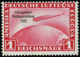 Neuf Avec Charnière N° 42A/C, La Série CHICAGO FAHRT 1933, C.L, TB - Autres & Non Classés