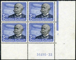 Neuf Sans Charnière N° 53, 3RM Zeppelin En Bloc De 4 CdF 16495-33, TB - Michel 539XHAN - Autres & Non Classés