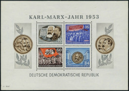 Neuf Sans Charnière N° 2/3, Blocs Karl Marx Dentelés BF 2 ND Petites Adhérences T.B. - Andere & Zonder Classificatie