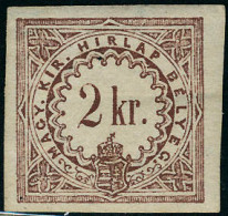 Neuf Avec Charnière N°2a. 2Kr Rouge-brun. T.B. - Other & Unclassified