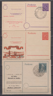 Kontrollrat P 951 SSt Und P 955**,P965** Je Mit Privaten Zudrucken - Postal  Stationery