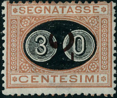 Neuf Avec Charnière N°24. 30 S/2c Orange Et Carmin. T.B. - Sonstige & Ohne Zuordnung