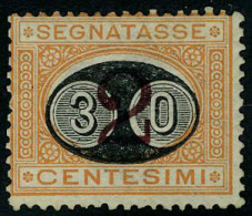 Neuf Avec Charnière N° 24, 30 S/2 Orange, Tb, Signé Diéna - Other & Unclassified