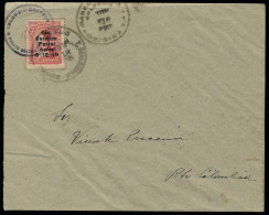 Lettre N° 1, 2c Rouge Carminé, 1er Service Postal Aéro 6.18.19, Obl Sur L, T.B.  Certificat APS - Other & Unclassified