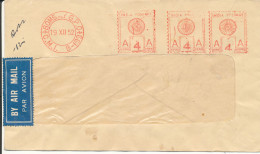 India Cover With Meter Cancel Bombay 19-12-1952 - Briefe U. Dokumente