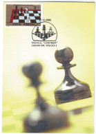 MAX 15 - 626 CHESS, Romania, Pawn - Maximum Card - 2005 - Echecs