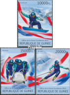 Guinea 9781-9783 (kompl. Ausgabe) Postfrisch 2013 Sotschi 2014 (Snowboard) - Guinée (1958-...)