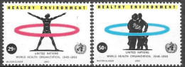 UNITED NATIONS # NEW YORK FROM 1993 STAMPWORLD 648-49** - Nuovi