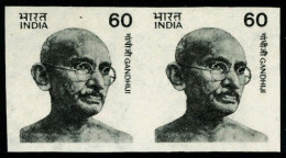 Neuf Sans Charnière N° 979, 60p Ghandi, Paire Horizontale ND, T.B. - Sonstige & Ohne Zuordnung