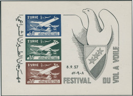 Neuf Sans Gomme 6 Blocs-feuillets Sur Bristol. 1) N°85/86   2) N°90, PA N°122/123   3) N°91, PA N°124   4) N°92, PA 125/ - Autres & Non Classés