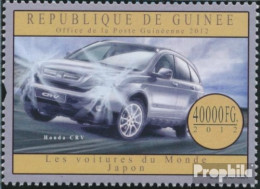 Guinea 9537 (kompl. Ausgabe) Postfrisch 2012 Autos Aus Japan - Guinée (1958-...)