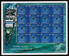 India 2008 Indian Coast Guard MINT SHEETLET Good Condition (SL-75) - Neufs