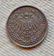 Germania 1/2 Mark 1914J - 1/2 Mark