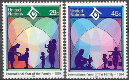 UNITED NATIONS # NEW YORK FROM 1994 STAMPWORLD 661-62** - Nuovi