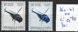 HAÏTI 360-61 ** Côte 0.80 € - Haïti