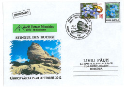 COV 56 - 1401 Mountain BUCEGI, Romania - Cover - Used - 2012 - Natura