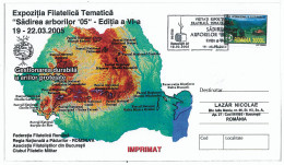 COV 56 - 1130 REFORESTATION, Romania - Cover - Used - 2005 - Naturaleza