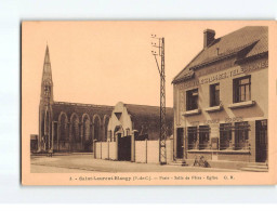 ST LAURENT BLANGY : Poste, Salle De Fêtes, Eglise - Très Bon état - Saint Laurent Blangy