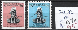 HAÏTI 371-72 ** Côte 0.80 € - Haïti