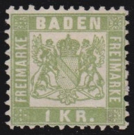 Baden     -     Michel   -    23         -    (*)     -    Ungebraucht Ohne Gummi - Postfris
