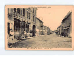 ST JEAN DE BOURNAY : Quartier Des Terreaux, L'Hôtel Du Nord - état - Saint-Jean-de-Bournay