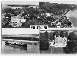 VILLEQUIER : Le Château De Villequier, L'Abbaye, Le Turckeim, Le Château De La Guerche - Très Bon état - Villequier