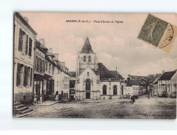 ARDRES : Place D'Armes Et L'Eglise - Très Bon état - Ardres