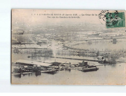 SOTTEVILLE : La Crue De La Seine 1910, Vue Vers Les Chantiers - Très Bon état - Sotteville Les Rouen