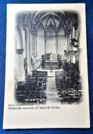 NIVELLES  - Intérieur De L'Eglise St Nicolas - Nivelles