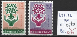 HAÏTI 431-32 ** Côte 0.80 € - Réfugiés