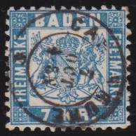 Baden     -     Michel   -  25      -    O     -    Gestempelt - Usados