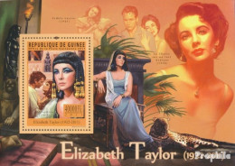 Guinea Block 1954 (kompl. Ausgabe) Postfrisch 2011 Elizabeth Taylor (1932-2011) - Guinée (1958-...)