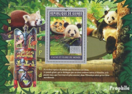 Guinea Block 1945 (kompl. Ausgabe) Postfrisch 2011 Pandas - Guinée (1958-...)