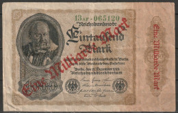 DR.1 Milliarde Mark Reichsbanknote 15.12.1922 Ros.Nr.110b, P 113 ( D 6890 ) - 1 Mrd. Mark