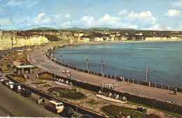 ISLE OF MAN, DOUGLAS BAY, CARS, ARCHITECTURE, PARK, UNITED KINGDOM, POSTCARD - Isla De Man