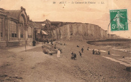 FRANCE - Ault - Le Casino Et Les Falaises - LL - Animé - Carte Postale Ancienne - Ault