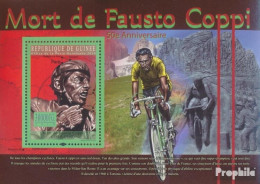 Guinea Block 1856 (kompl. Ausgabe) Postfrisch 2010 Fausto Coppi (1919-1960) - Guinée (1958-...)