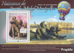 Guinea Block 1847 (kompl. Ausgabe) Postfrisch 2010 Joseph De Montgolfier (1740-1810) - Guinée (1958-...)