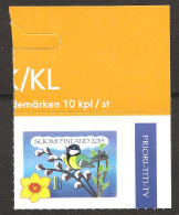 Finlande 2015 N° 2349 ** Pâques, Mésange, Printemps, Oiseau, Fleur, Salutations, Noisette, Noisetier, Coton - Unused Stamps