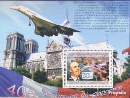 Guinea Block 1692 (kompl. Ausgabe) Postfrisch 2009 40 Jahre Concorde - Guinée (1958-...)