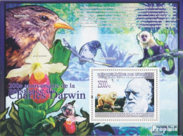 Guinea Block 1688 (kompl. Ausgabe) Postfrisch 2009 200. Jahrestag Charles Darwin - Guinée (1958-...)