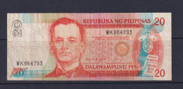 PHILIPPINES - 2014 20 Pesos Circulated Banknote - Philippinen