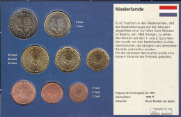 Niederlande 2005 Stgl./unzirkuliert Kursmünzensatz Stgl./unzirkuliert 2005 EURO Nachauflage - Pays-Bas